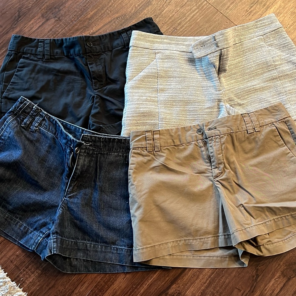 Ann Taylor Loft Shorts 4 pairs